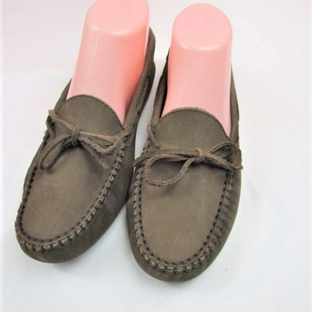 4/$20 Brown Leather Moccasins By Goody Two Shoes